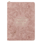 Everything Beautiful Zip Journal
