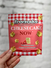 White Chocolate Raspberry Cheesecake Bites