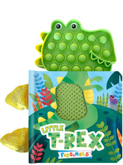 Little T-Rex Sensory Fidget Friend Book