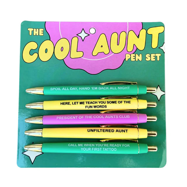 Cool Aunt Pen Set