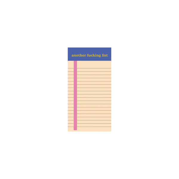 Another Fucking List Notepad