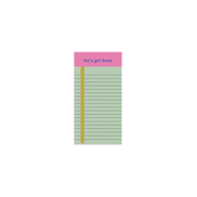 Let's Get Busy Notepad