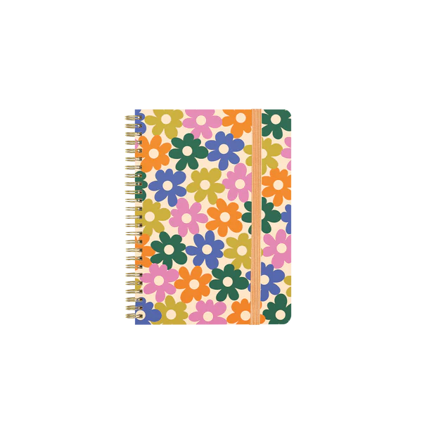 Bold Floral Mini Gratitude Journal