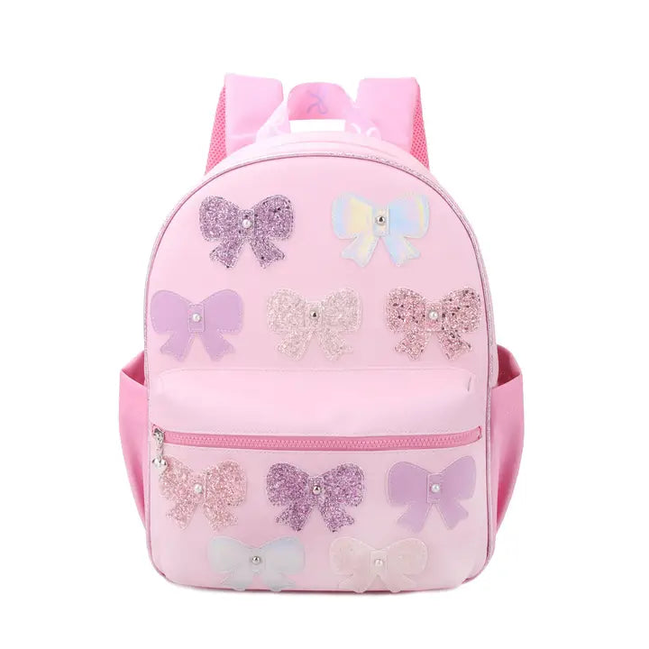 Glitter Bows Large Backpack