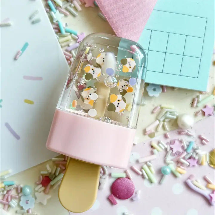 Cat Confetti Popsicle Lip Gloss