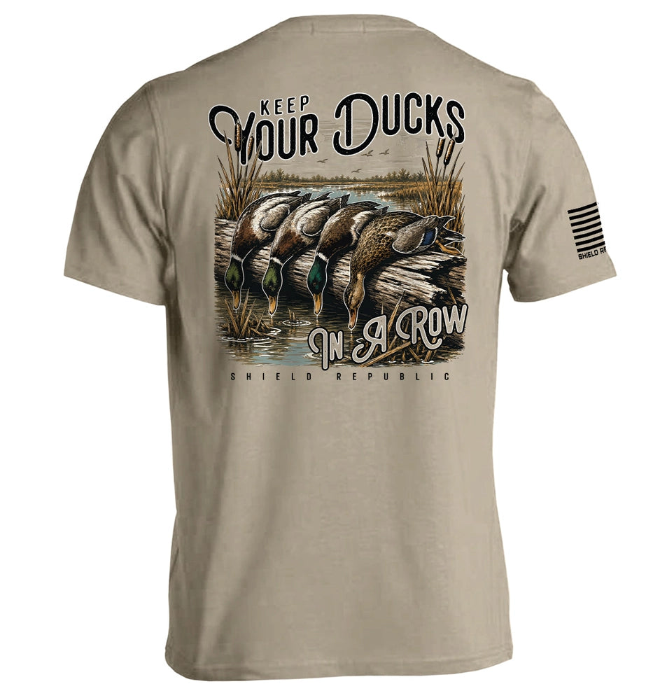 Keep Your Ducks In A Row Tee