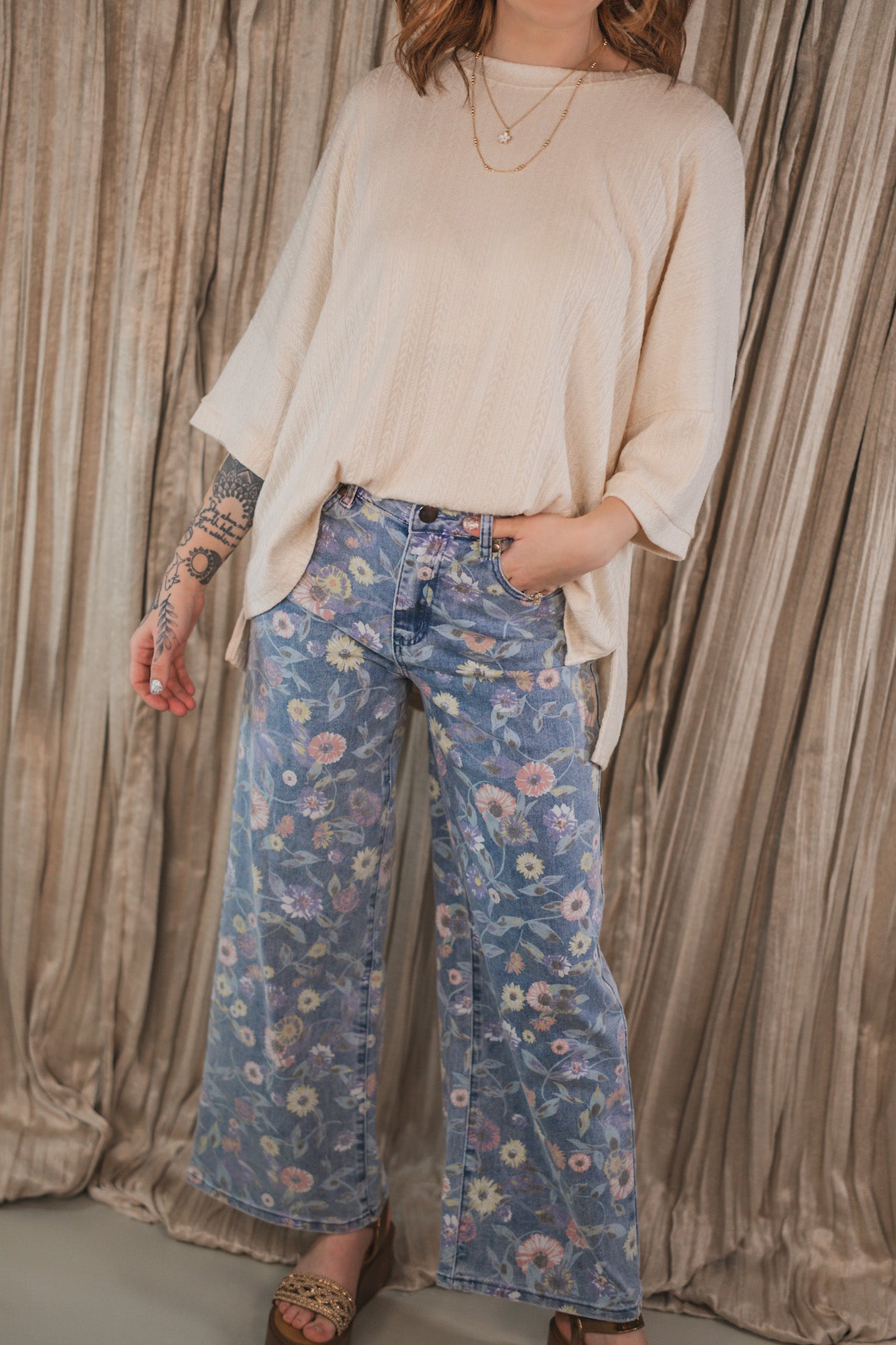 Annie Floral Pants