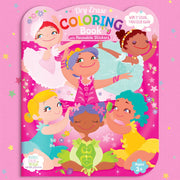 Ballet Dry Erase Sticker Coloring Book