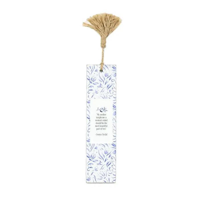 Love You Mom Wood Bookmark