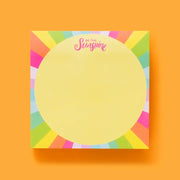 Be The Sunshine Sticky Reminder Pad