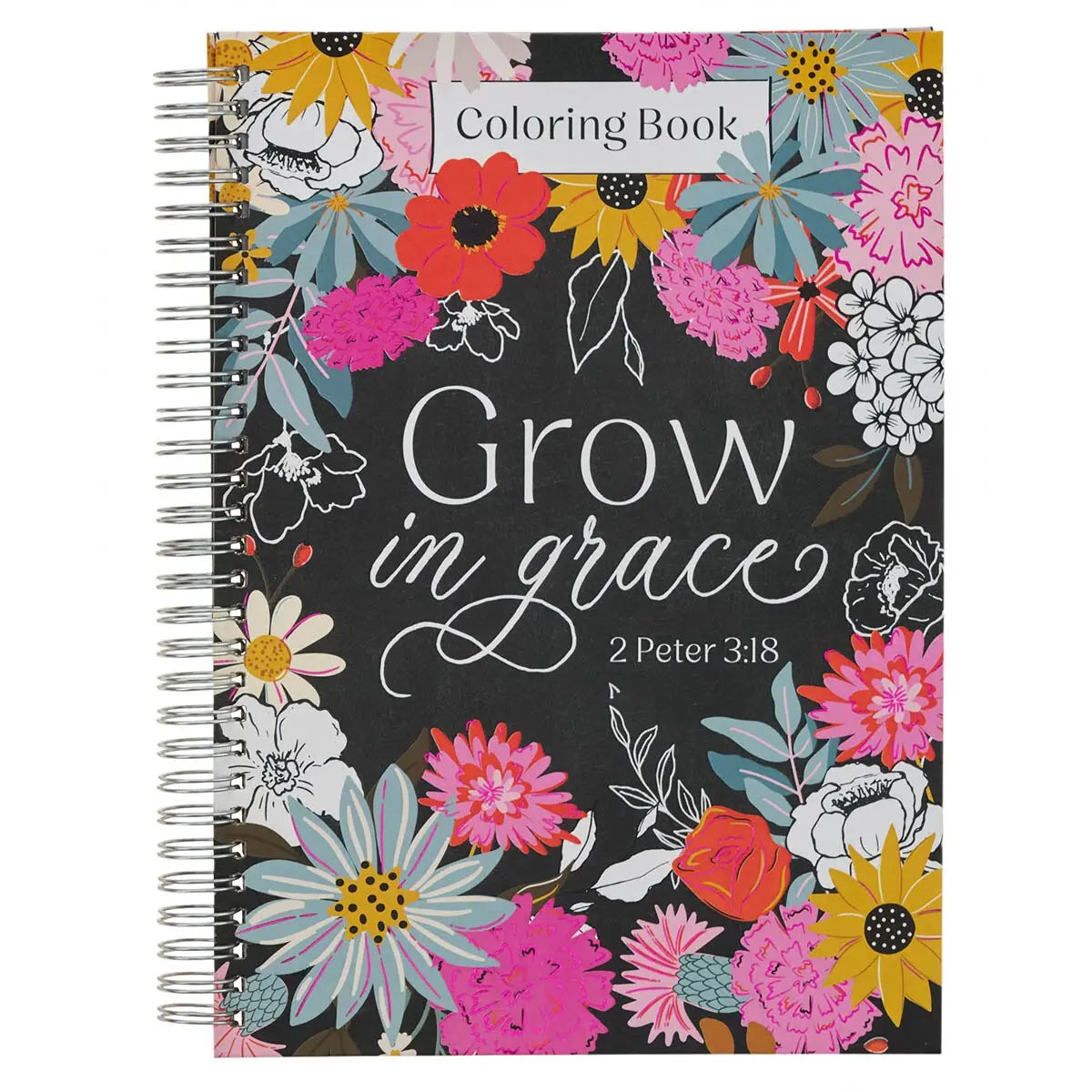 Grow In Grace Spiral Coloring Book