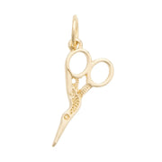 Golden Scissors Charm