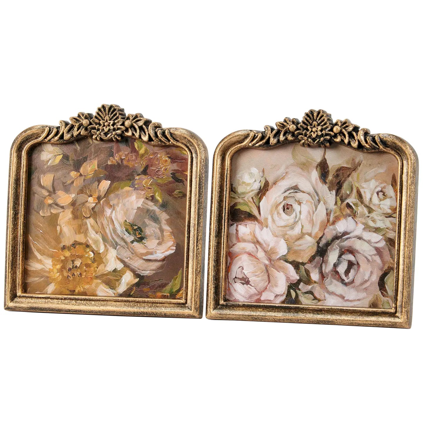 Moody Floral Arched Art