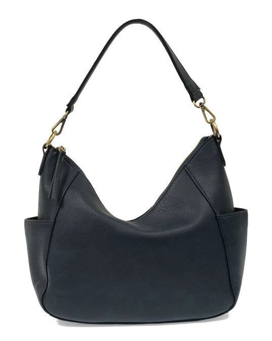 Trish Dark Teal Convertible Hobo