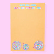 She Worked Hard Magnetic Notepad