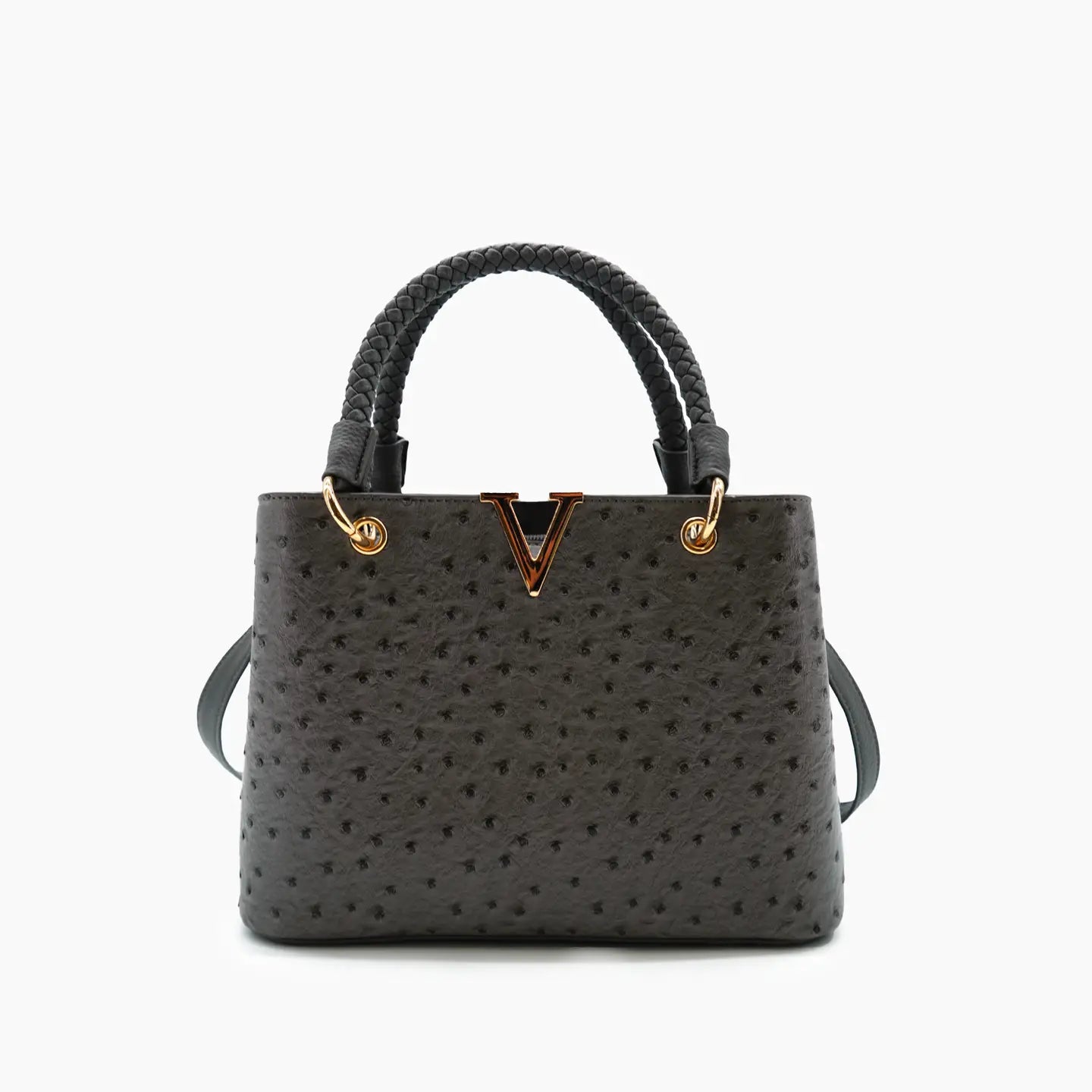 Muriel Gray Ostrich Handle Bag