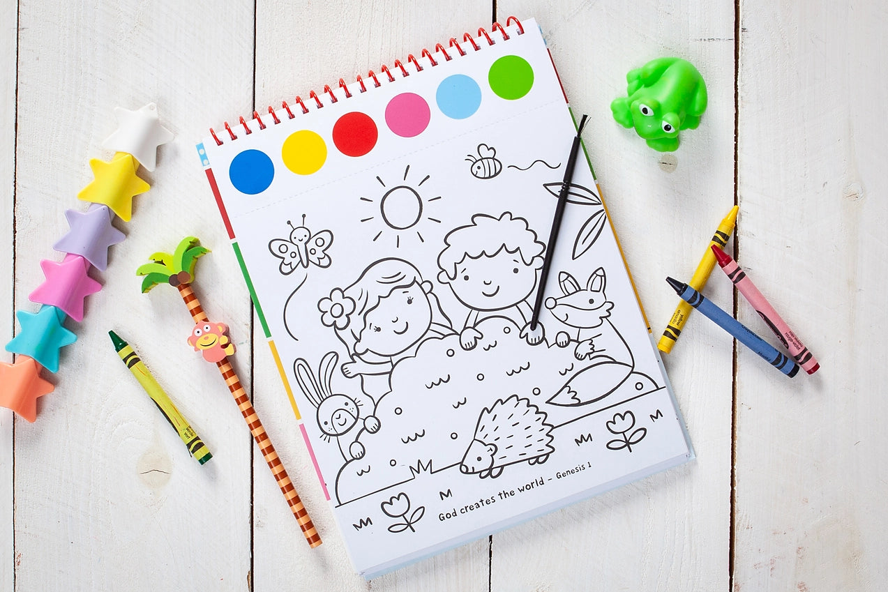 Bible Friends Art Pad