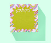 Writing This Down Sticky Note Pad