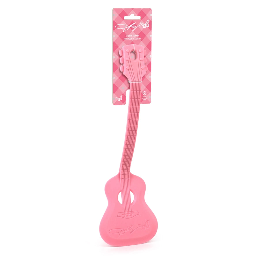 Dolly Parton Pink Guitar Spatula