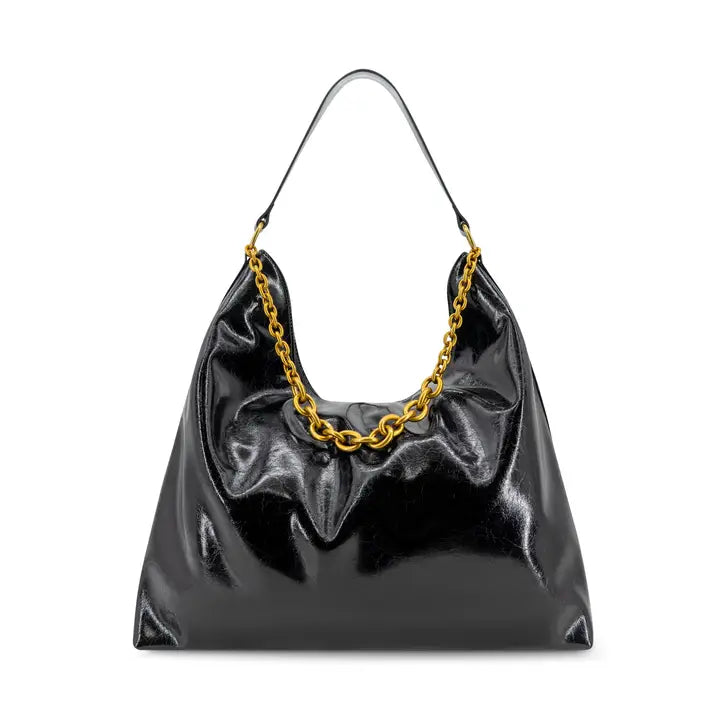 Marlo Black Chain Hobo