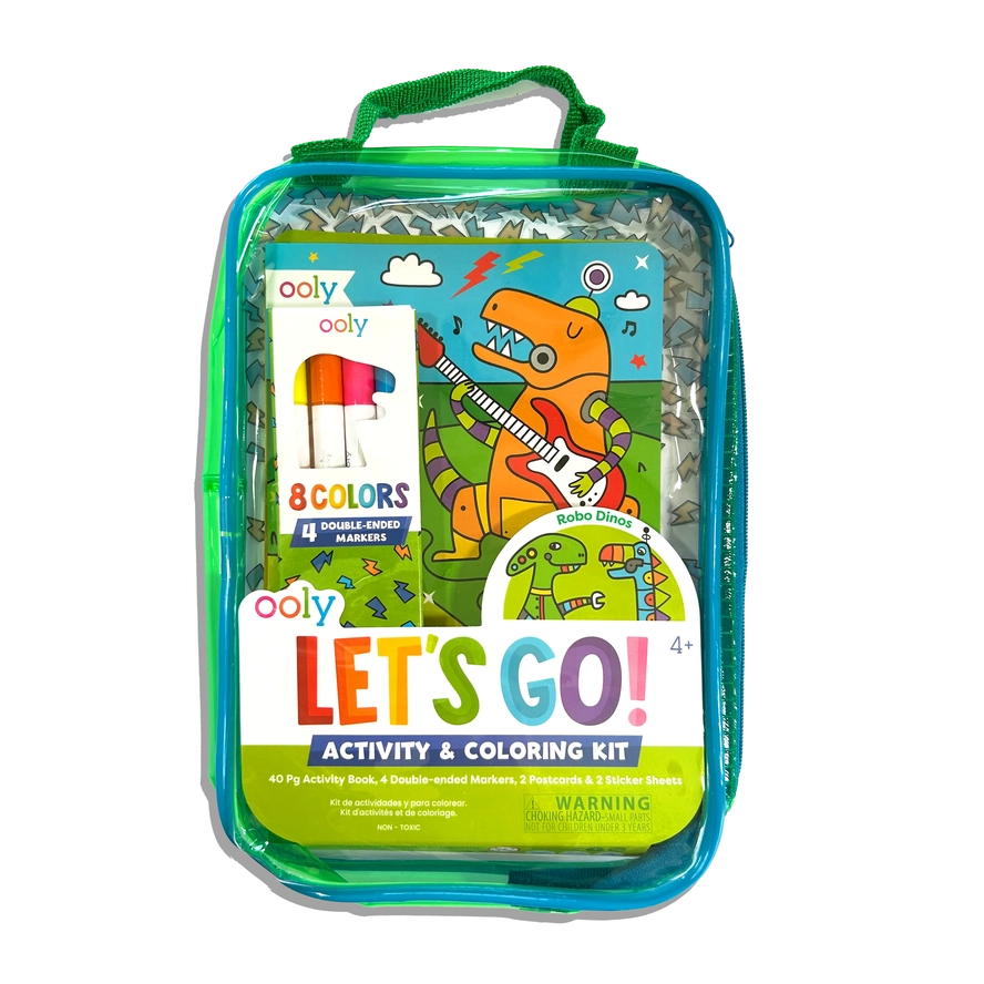 Robo Dinos - Activity & Coloring Kit