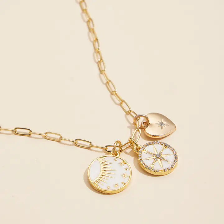 Celestial Charm Necklace Set