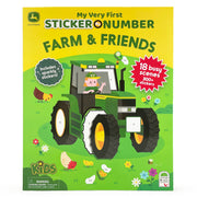 Farm & Friends Sticker-By-Number Activity Book