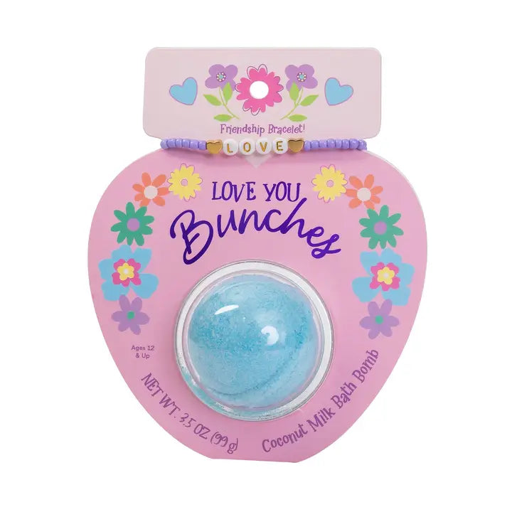 Love You Bunches Bath Bomb + Bracelet