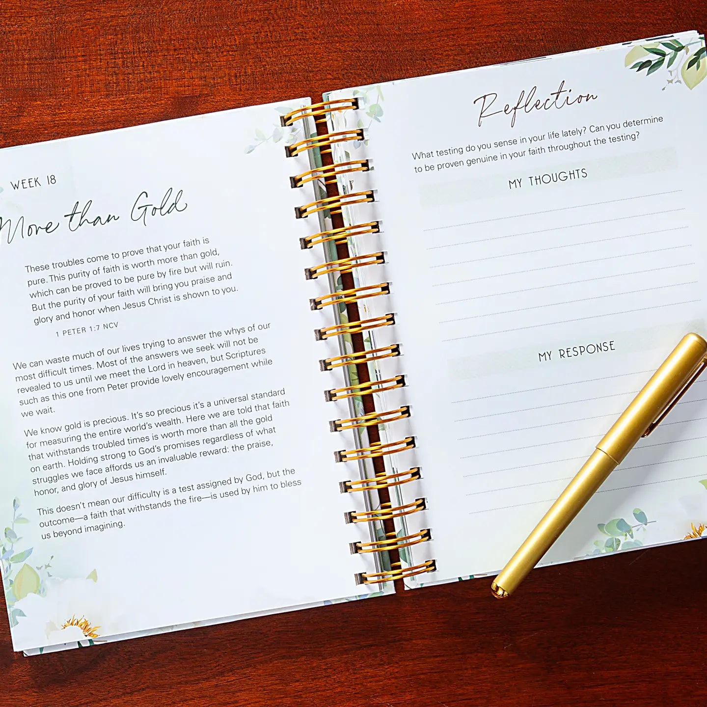 Be Still & Know Weekly Devotional Journal