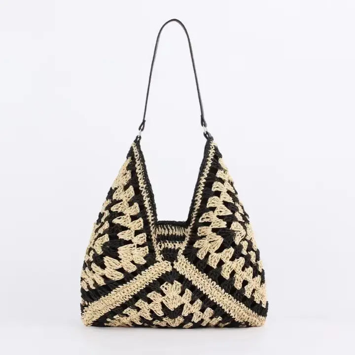 Beach Goddess Black Bag