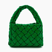 Arianna Green Woven Purse