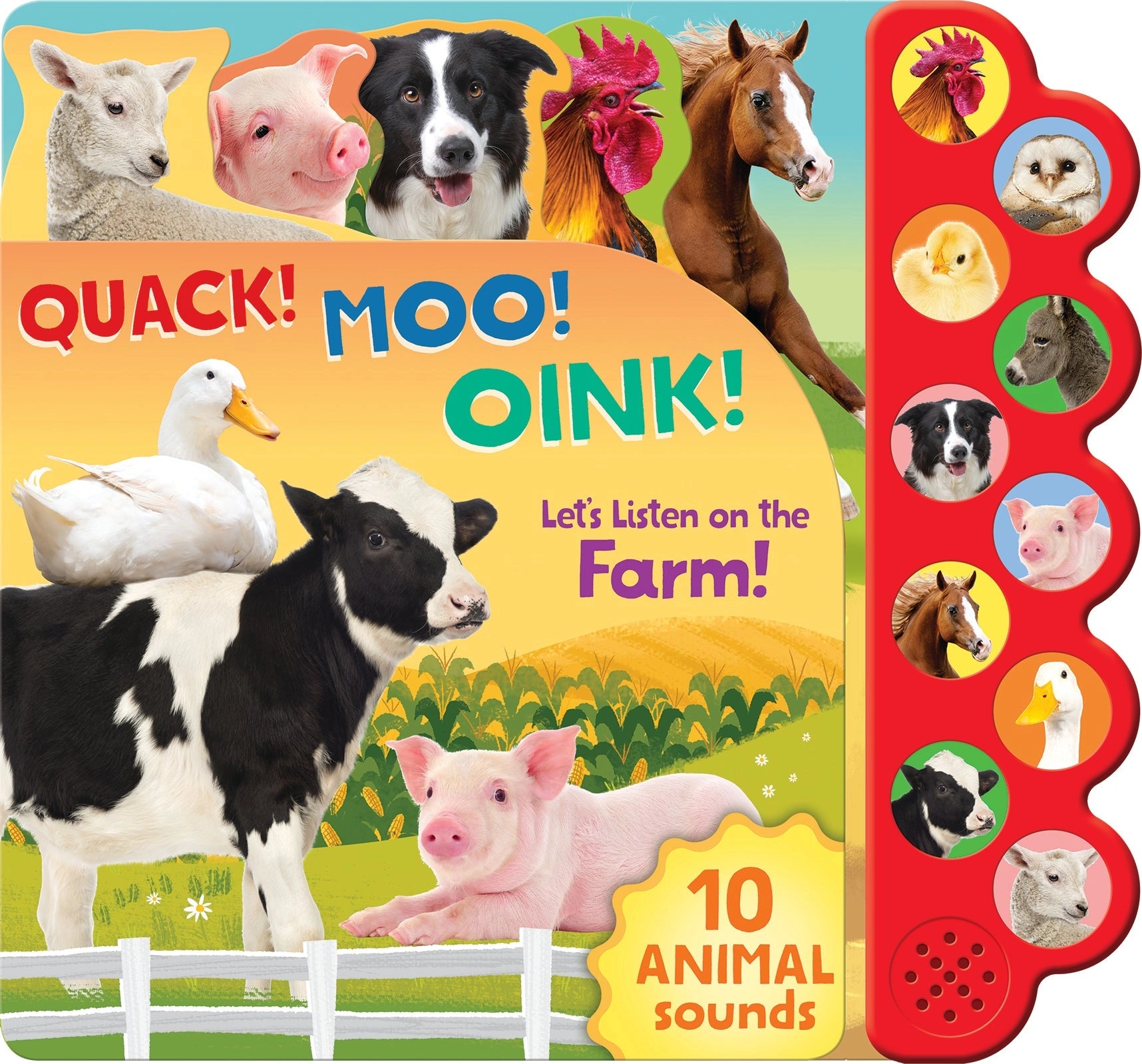 Quack! Moo! Oink! Sound Book