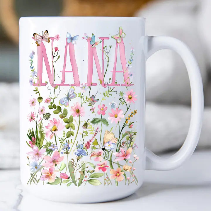 Wild Flowers Coffee Mug