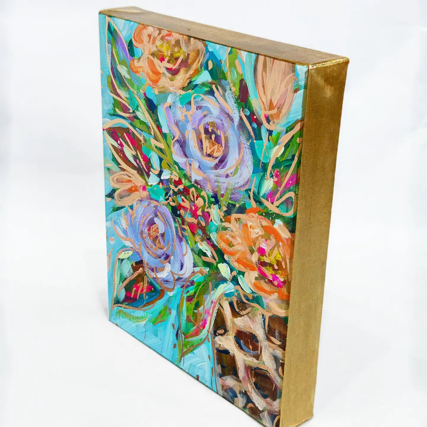 Lavender Bouquet Canvas Art