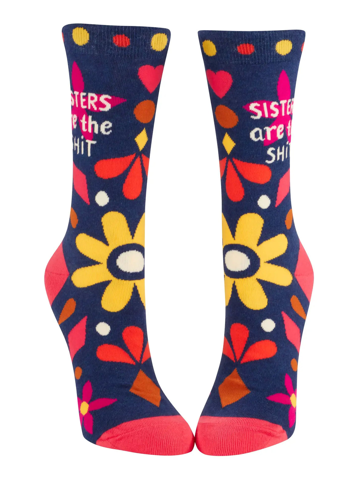 Sisters Are The Shit Crew Socks