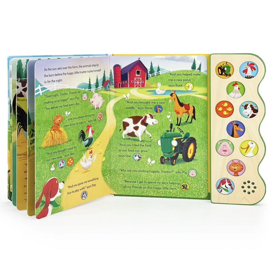 John Deere Kids Happy Little Farm Sound Book