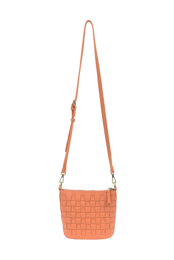 Maci Coral Woven Crossbody