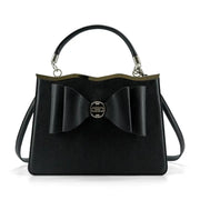 Nora Black Bowtie Handbag