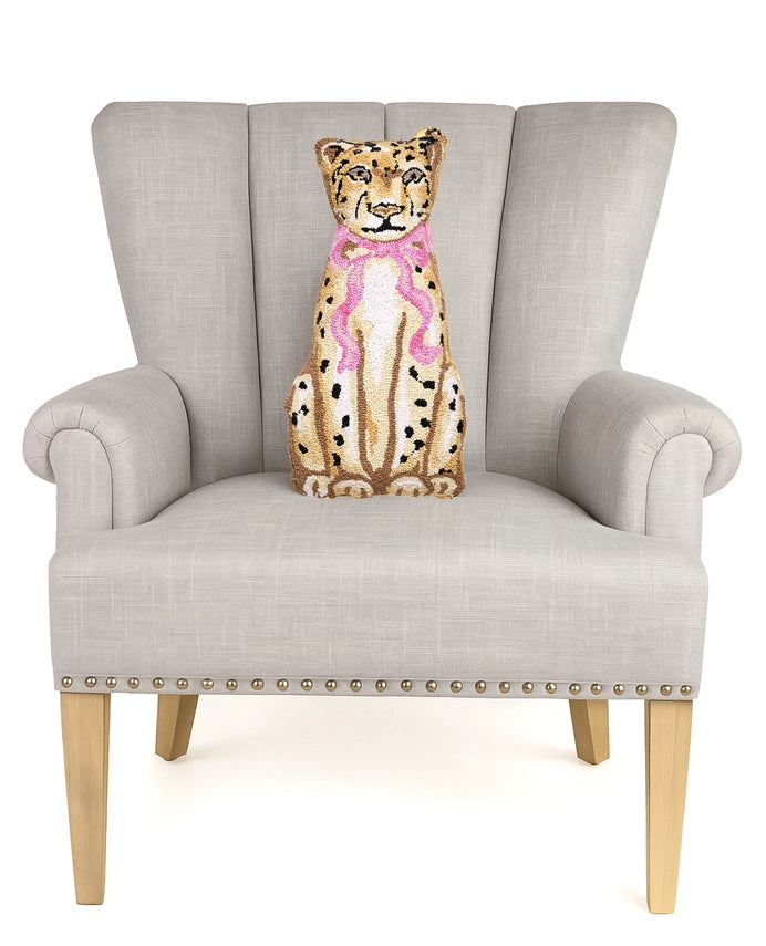 Shaped Leopard Hook Pillow