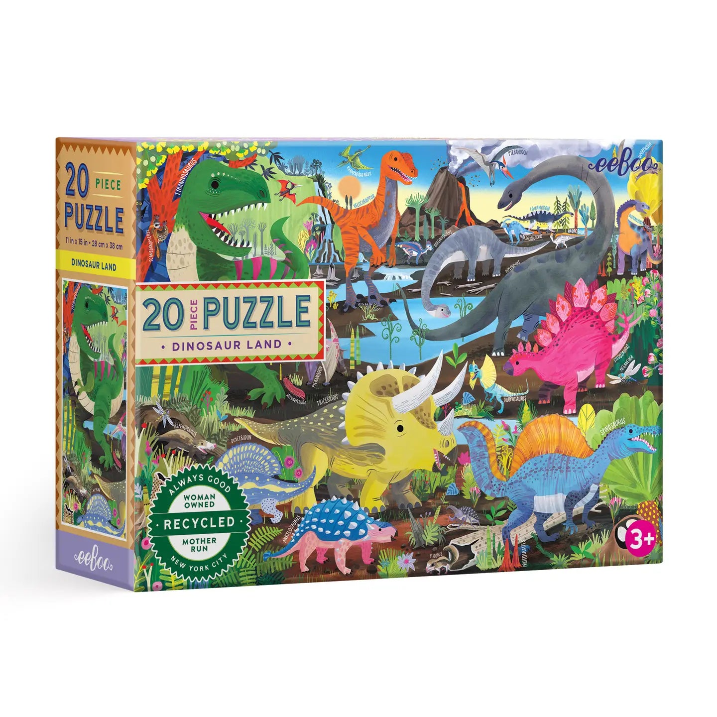 Dinosaur Land 20pc Puzzle