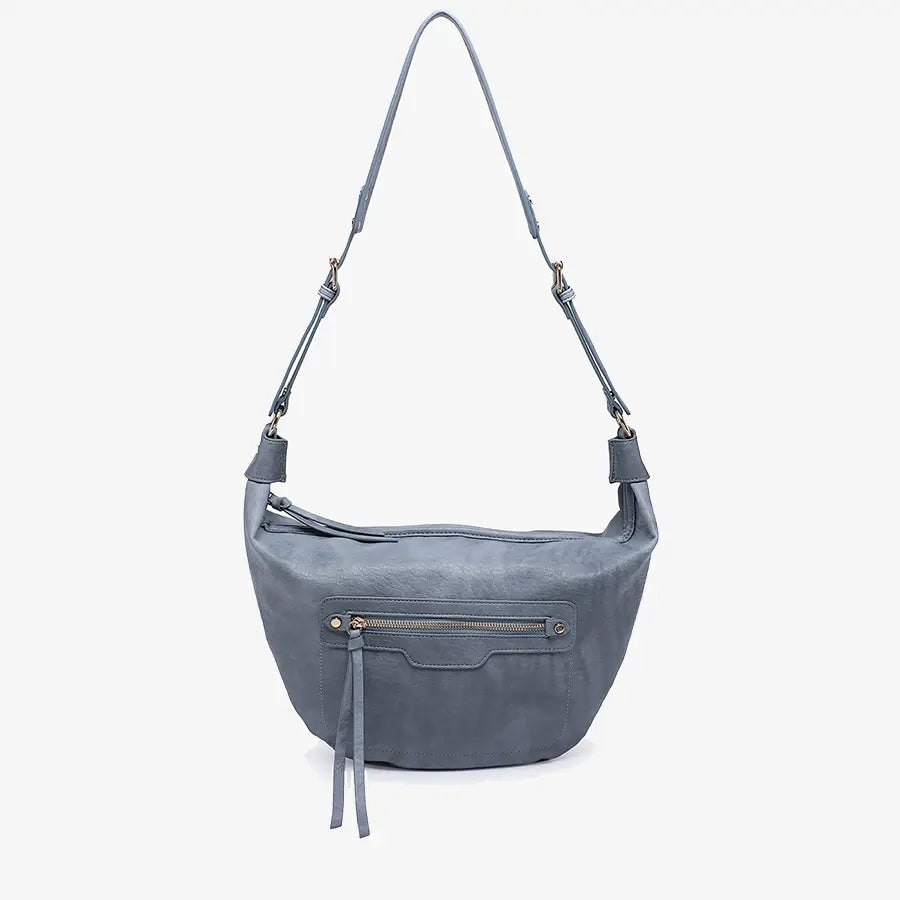 Leigh Dusty Blue Hobo