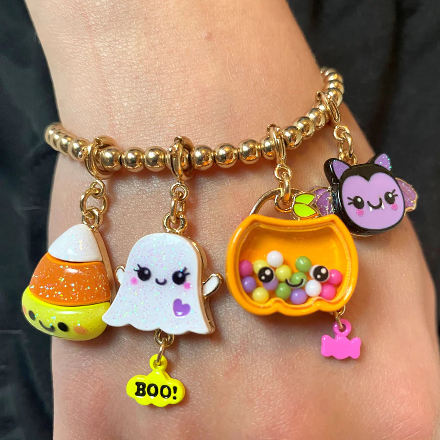 Trick-or-Treat Pumpkin Shaker Charm