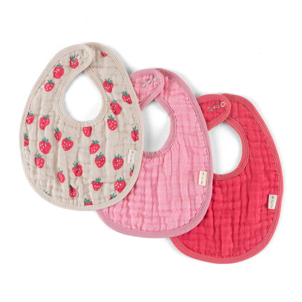 Strawberries & Cream Itzy Bibs™