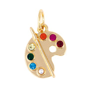 Artist Palette Charm