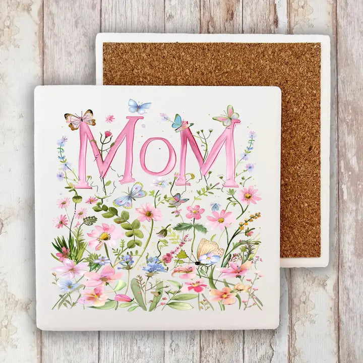 Mother's Day Wild Flowers Coaster