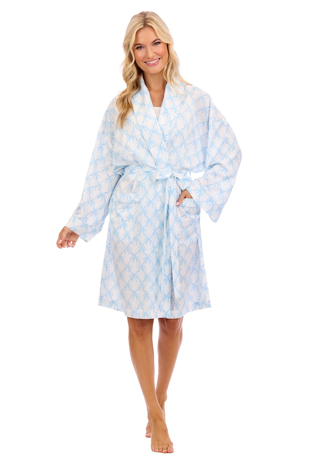 Blue Bow Robe