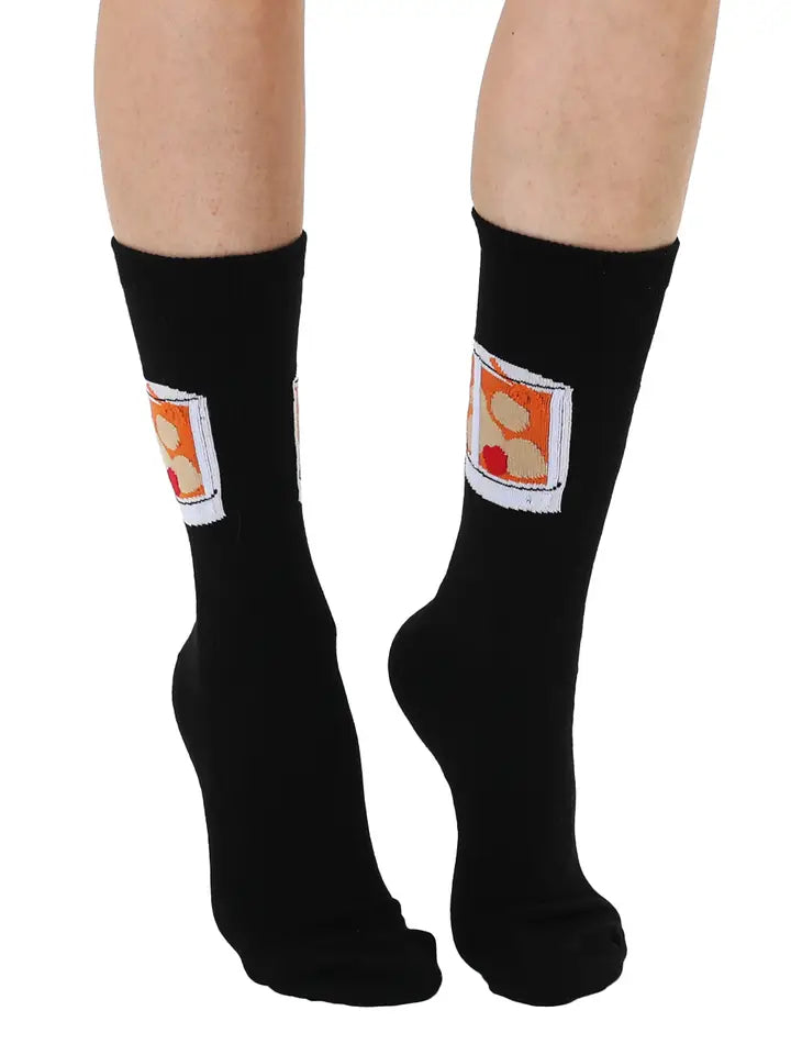 Whiskey 3D Socks