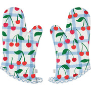 Very Cherry Oven Mitt Set