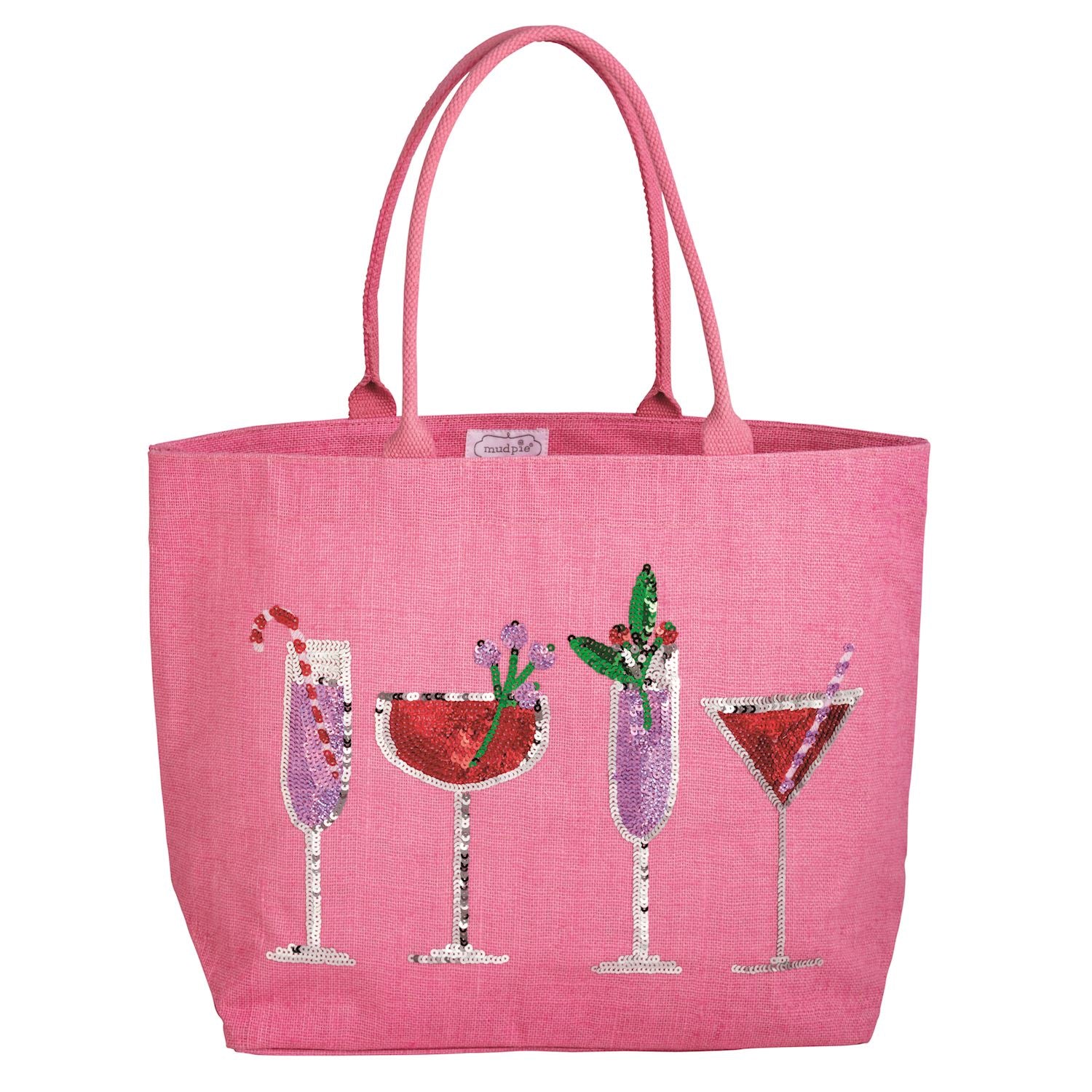 Cocktails Sparkle Tote