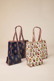 Harvest Block Print Tote